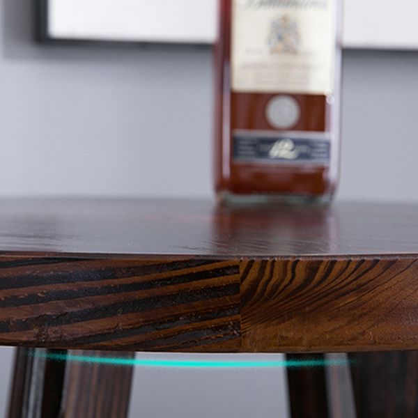 Brown Solid Wood Pub Table Set 1/3 Pcs Bar Table with Wooden Stools Clearhalo 'Bar Furniture' 'furn' 'furn_home_bar_bar_sets' 'Furniture' 'Home Bars & Bar Sets' 'home_bar_bar_sets' 'Kitchen & Dining Furniture' 1200x1200_0d358720-5688-4ea7-a5e3-82682caaf4c1