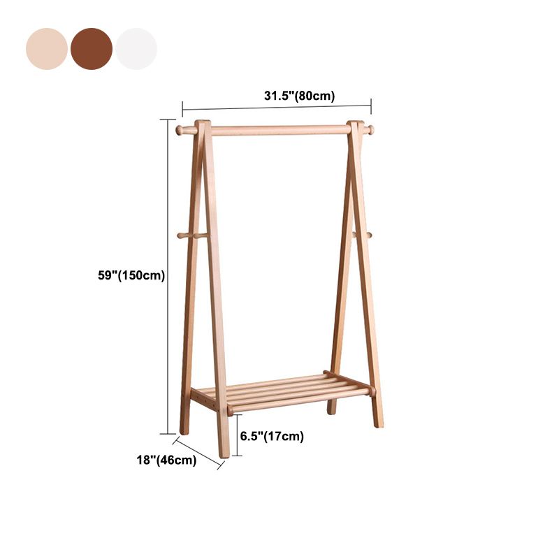 Rastrellone moderno a 4 ganci a 4 manopoli con ripiani di stoccaggio