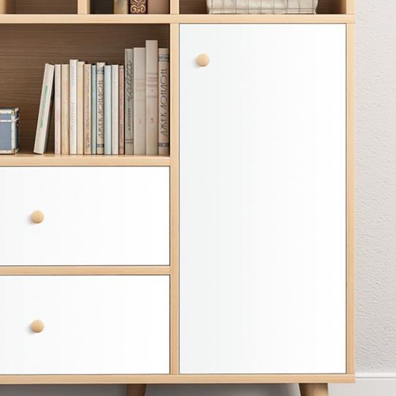 Libreria moderna per finiture opache in legno Bookcase con archiviazione dei cassetti