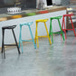 Modern Armless Backrest Counter Stool Iron Kitchen Bar Stool with Leather Cushion Clearhalo 'Bar Furniture' 'Bar Stools' 'bar_stools' 'furn' 'furn_bar_stools' 'Furniture' 'furniture_bar_stools' 'Kitchen & Dining Furniture' 1200x1200_0d3dda4a-9cc1-4098-b30f-43c34323d724