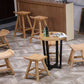 Restaurant Modern Simple Barstool Wood 4 Legs Bar Stool with Pedal Clearhalo 'Bar Furniture' 'Bar Stools' 'bar_stools' 'furn' 'furn_bar_stools' 'Furniture' 'Kitchen & Dining Furniture' 1200x1200_0d3ee989-5fd1-4bd4-b0bd-ab4b4bb754ea