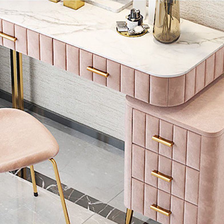 Table de maquillage de vanité de 5 tirages