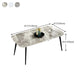 Industrial Style Dining Site Table Rectangle Stone Furniture with 4 Legs Clearhalo ' dining_table' 'Dining Tables & Seating' 'Dining Tables' 'furn' 'furn_dining_table' 'Furniture' 'furniture_dining_table' 'Kitchen & Dining Furniture' 'kitchen&dining_furn' 'kitchen' 'kitchen_dining_table' 1200x1200_0d4121ce-6d7b-4a47-a0f1-c7f1d3b5591f