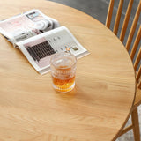 Modern Style Solid Wood Dining Table Round Table with 4 Legs for Coffee Shop Clearhalo ' dining_table' 'Dining Tables & Seating' 'Dining Tables' 'furn' 'furn_dining_table' 'Furniture' 'furniture_dining_table' 'Kitchen & Dining Furniture' 'kitchen&dining_furn' 'kitchen' 'kitchen_dining_table' 1200x1200_0d420e8b-67ea-4227-bfcb-66f725c3e832