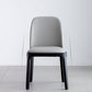 Glam Leather Solid Back Dining Side Chair Home Side Chair in Black Clearhalo 'Dining Chairs' 'Dining Tables & Seating' 'dining_chair' 'furn' 'furn_dining_chair' 'Furniture' 'furniture_dining_chair' 'Kitchen & Dining Furniture' 1200x1200_0d46b13d-9aac-4960-bcc8-cdda40ec8bcc