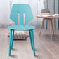 Scandinavian Colorful Plastic Dining Armless Chair Solid Back Chair Clearhalo ' kitchen&dining_furn' 'Dining Chairs' 'Dining Tables & Seating' 'dining_chair' 'furn' 'furn_dining_chair' 'Furniture' 'furniture_dining_chair' 'Kitchen & Dining Furniture' 'kitchen' 1200x1200_0d489b48-4661-4e38-9a00-db30b9aa9579