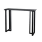 Industrial Bar Height Table Stone Top Bistro Bar Table for Patio Use Clearhalo 'Bar Furniture' 'Bar Tables' 'bar_tables' 'furn' 'furn_bar_tables' 'Furniture' 'Kitchen & Dining Furniture' 1200x1200_0d4a0d06-e7eb-4dc5-9c6c-fa136e9ff6fc