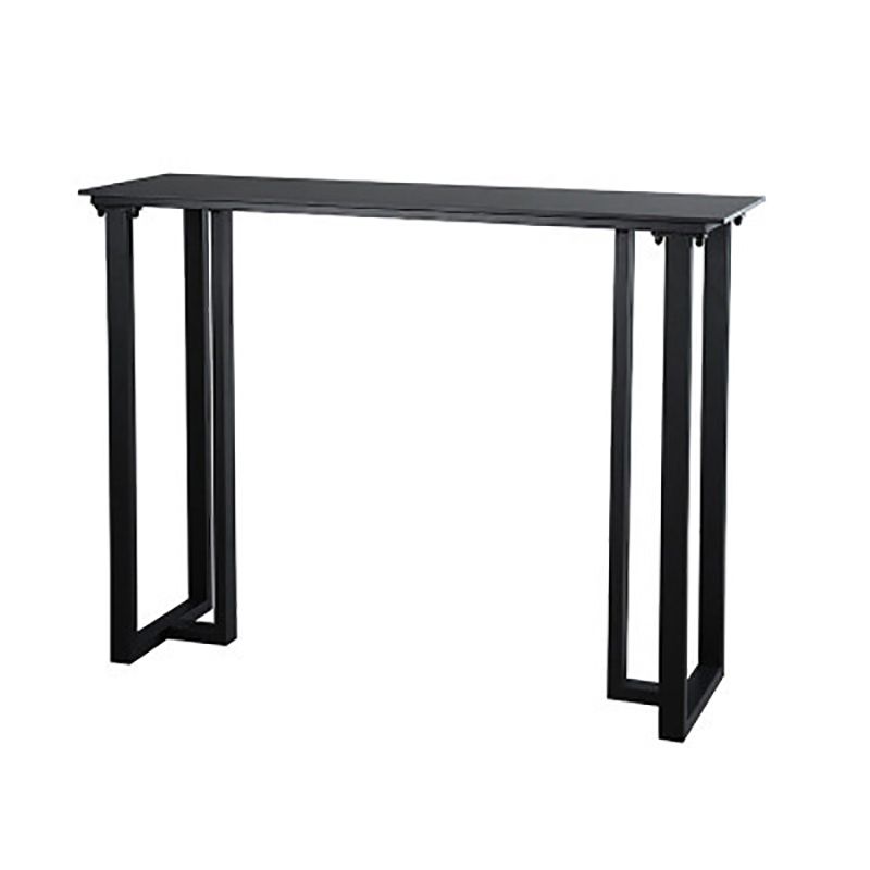 Industrial Bar Height Table Stone Top Bistro Bar Table for Patio Use Clearhalo 'Bar Furniture' 'Bar Tables' 'bar_tables' 'furn' 'furn_bar_tables' 'Furniture' 'Kitchen & Dining Furniture' 1200x1200_0d4a0d06-e7eb-4dc5-9c6c-fa136e9ff6fc