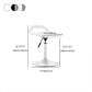 Contemporary Adjustable Height Swivel Bar Stool Home Plastic Footrest Stool Clearhalo 'Bar Furniture' 'Bar Stools' 'bar_stools' 'furn' 'furn_bar_stools' 'furniture_bar_stools' 'Kitchen & Dining Furniture' 'kitchen&dining_furn' 'kitchen' 'kitchen_furn' Furniture' 1200x1200_0d4c7ec6-5972-4ae7-bf62-36078e372d83
