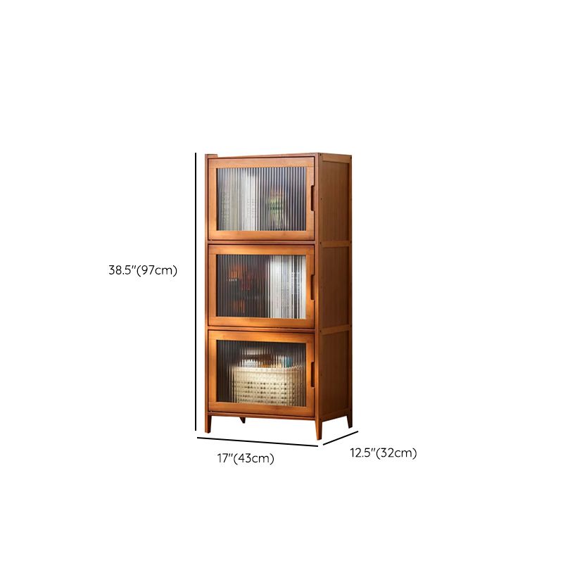 Water Resistant Storage Cabinet Glass Paned Standard Cabinet Clearhalo 'Cabinets & Chests' 'cabinets_chests' 'furn' 'furn_cabinets_chests' 'Furniture' 'Living Room Furniture' 1200x1200_0d4d00c4-1bd4-485f-9006-8932ffedac70