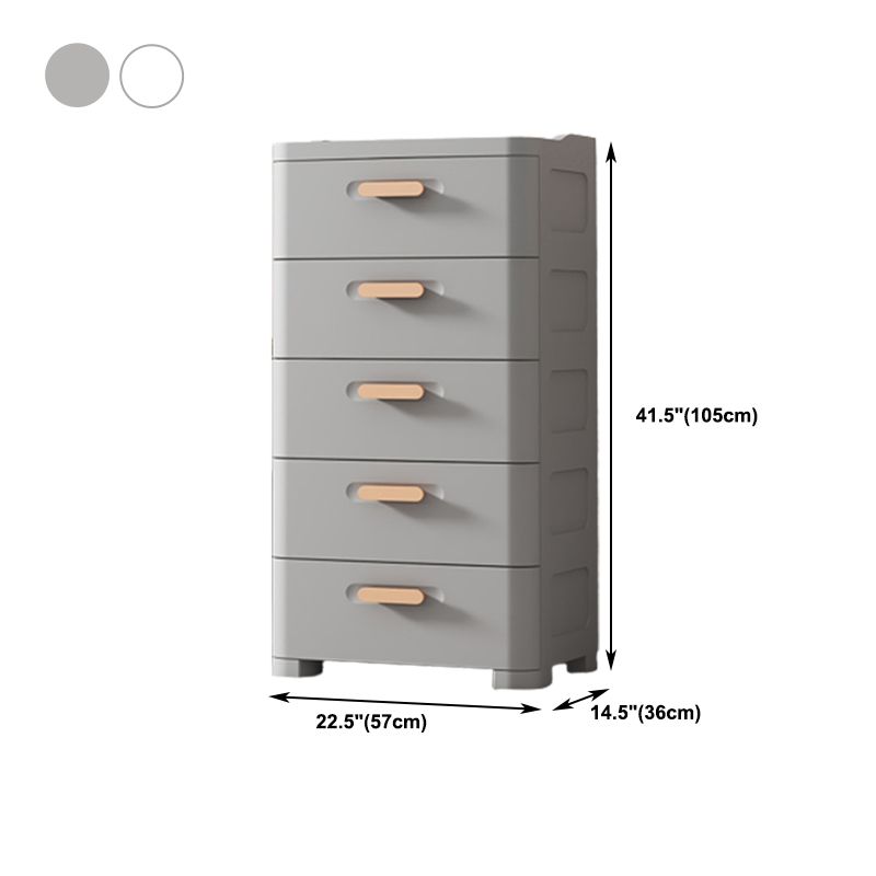 Plastic Chest Contemporary Vertical Storage Chest with Drawers for Bedroom Clearhalo 'Bedroom Furniture' 'Dressers & Chests' 'dressers_chests' 'furn' 'furn_dressers_chests' 'Furniture' 1200x1200_0d4d38a9-099c-422d-b019-d08835873784