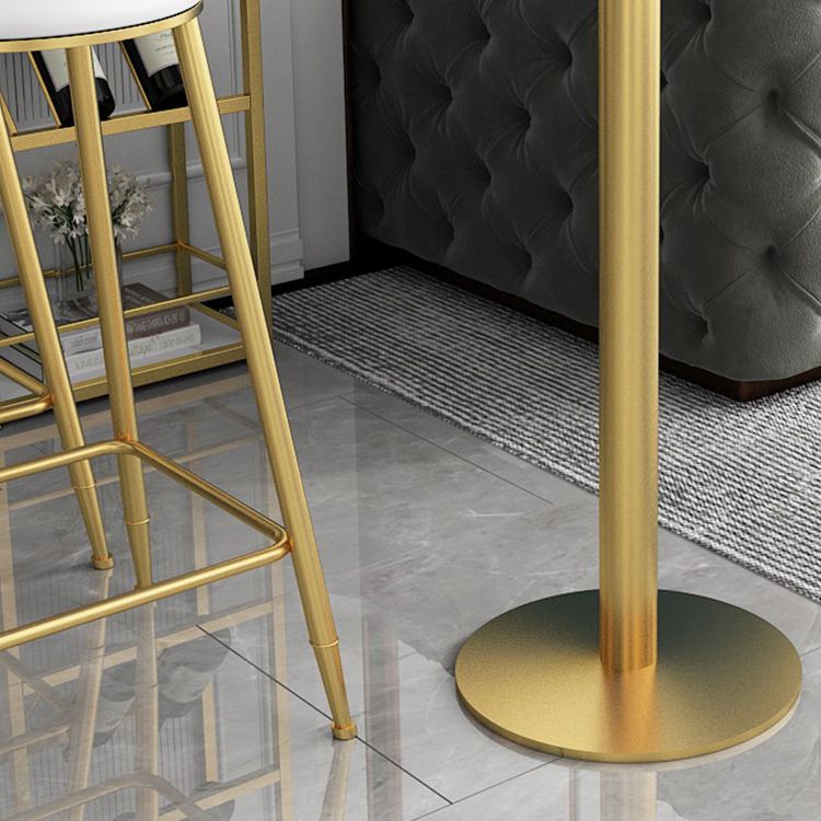 Modern Bar Dining Table Indoor Bar Height Pub Table with Shelves 42-Inch Top Clearhalo 'Bar Furniture' 'Bar Tables' 'bar_tables' 'furn' 'furn_bar_tables' 'Furniture' 'furniture_bar_tables' 'Kitchen & Dining Furniture' 'kitchen&dining_furn' 'kitchen' 1200x1200_0d4e832f-6847-4f5a-b77a-6f9a5dd6cc1b