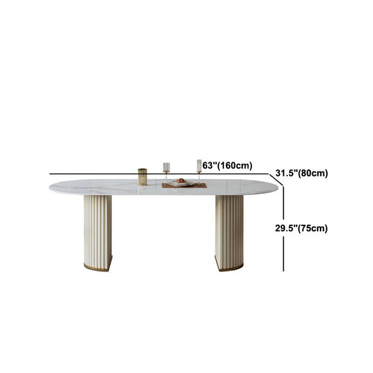 1/4/5/7 Pcs Sintered Stone Dining Room Set Dining Room Table and Chair Set Clearhalo 'Dining Room Sets' 'Dining Tables & Seating' 'dining_room_set' 'furn' 'furn_dining_room_set' 'Furniture' 'furniture_dining_room_set' 'Kitchen & Dining Furniture' 1200x1200_0d4fa9c7-992f-485f-9ef6-26ed00759d77