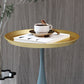 23.6" Tall Pedestal End Table Metal Round Tray Top Side End Table Clearhalo 'Coffee & Accent Tables' 'End & Side Tables' 'end_side_table' 'end_side_tables' 'furn' 'furn_end_side_tables' 'Furniture' 'furniture_end_side_table' 'Living Room Furniture' 1200x1200_0d51e5a5-82b8-45d9-938b-d5ffc0e54c11