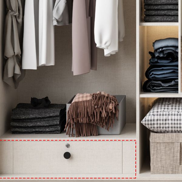 Gründung des Holzschlitzungsschranks Moderner Kleiderschrank mit Spiegel