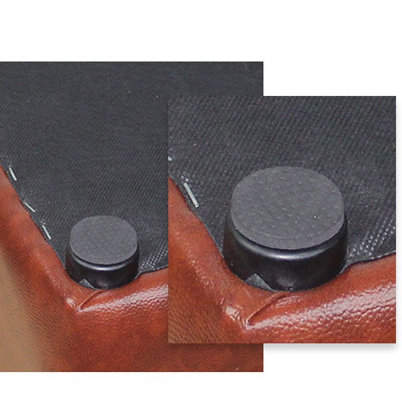 Moderno pouf in pelle di cuoio resistente all'acqua Pouf per soggiorno