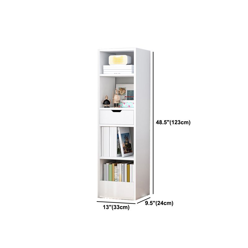 木製の本棚モダンホームリビングルームスタディコーナー本棚