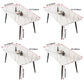 Metal Simplicity Rectangle Dining Table Stone Dinner Table with 4 Legs Clearhalo ' dining_table' 'Dining Tables & Seating' 'Dining Tables' 'Furniture' 'furniture_dining_table' 'Kitchen & Dining Furniture' 'kitchen&dining_furn' 'kitchen' 'kitchen_dining_table' 1200x1200_0d56ecff-260b-4353-84b7-583c4d96ebae