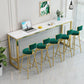 White Bar Table Traditional Luxury Rectangle Bar Table with Trestle Base Clearhalo 'Bar Furniture' 'Bar Tables' 'bar_tables' 'Furniture' 'furniture_bar_tables' 'Kitchen & Dining Furniture' 1200x1200_0d5ab2cb-5eda-4761-a94c-15a88cf865e2