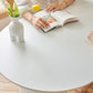 Free Form Sintered Stone Table White Tone Simplicity Double Pedestal Table for Dining Room Clearhalo ' dining_table' 'Dining Tables & Seating' 'Dining Tables' 'furn' 'furn_dining_table' 'Furniture' 'furniture_dining_table' 'Kitchen & Dining Furniture' 'kitchen&dining_furn' 'kitchen' 'kitchen_dining_table' 1200x1200_0d5b2734-2f19-4b3c-b1fa-77093c5fbb1e