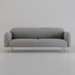 Modern Round Arm Standard Sofa 2/3-seater Metal Legs Sofa for Living Room Clearhalo 'furn' 'furn_sofas' 'Furniture' 'furniture_sofas' 'kitchen' 'kitchen_sofas' 'Living Room Furniture' 'Sofa' 'sofas' 1200x1200_0d5b74be-7be9-4225-9ed7-b1795adc0a72