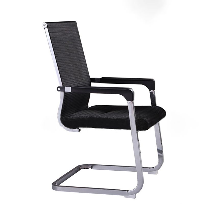 Modern Desk Chair Mesh Computer Chair Conference Chair No Wheels Clearhalo 'furn' 'furn_office_chair' 'Furniture' 'Office Chairs' 'Office Furniture' 'office_chair' 1200x1200_0d605c46-398b-4fd0-9ac2-7bec42e1b875