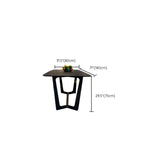 Industrial Kitchen Dinner Table Rectangle Trestle Dining Table Clearhalo 'Dining Tables & Seating' 'Dining Tables' 'dining_table' 'furn' 'furn_dining_table' 'Furniture' 'Kitchen & Dining Furniture' 1200x1200_0d620efa-8c7f-4967-b3c2-50f2117d200b