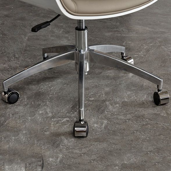 Low Back Office Chair Armless Leather Desk Chair with Wheels Clearhalo 'furn' 'furn_office_chair' 'Furniture' 'Office Chairs' 'Office Furniture' 'office_chair' 1200x1200_0d62f8b2-c35c-4653-8bd1-ea4ce9d4a3ef