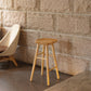 Contemporary Solid Wood Home Stool Matte Finish Footrest Barstool Clearhalo 'Bar Furniture' 'Bar Stools' 'bar_stools' 'Furniture' 'furniture_bar_stools' 'Kitchen & Dining Furniture' 1200x1200_0d6a8df7-74e2-4434-ad79-1cc47117d144