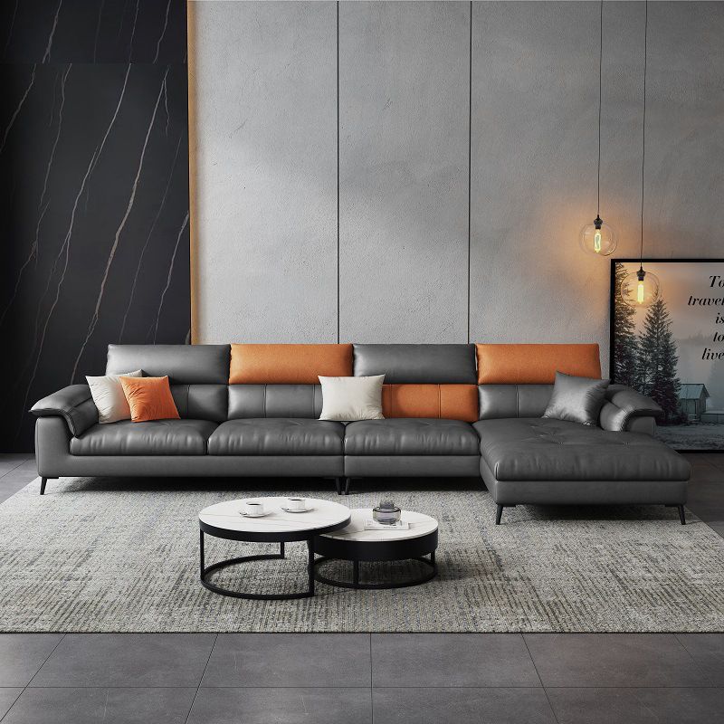 Cuscino grigio scuro Back Contemporaneo Resistente alla macchia divano