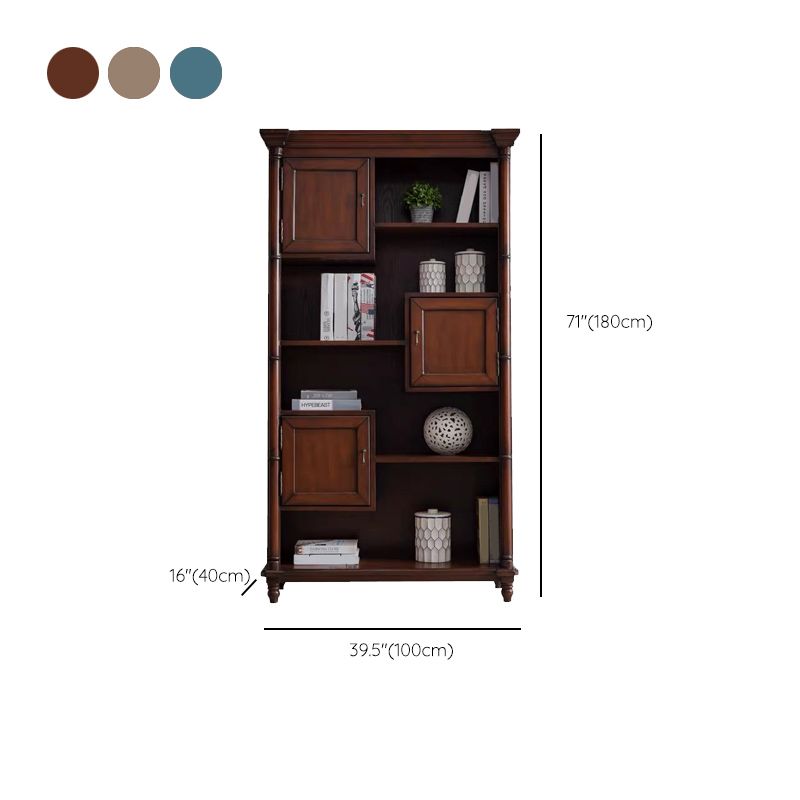 Industrial Rectangle Cabinet with 3 Doors and Shelves in Solid Wood Clearhalo 'Cabinets & Chests' 'cabinets_chests' 'furn' 'furn_cabinets_chests' 'Furniture' 'Living Room Furniture' 1200x1200_0d6ab696-275e-44c1-84c5-c3956ba2a3e5