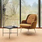 Modern Style Arm Chair Wood Solid Back Dining Room Chair for Home