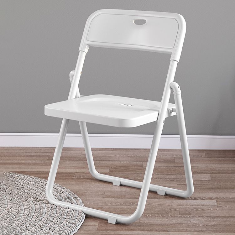 Contemporary Metal Dining Chairs Home Folding Open Back Dining Side Chair Clearhalo ' kitchen&dining_furn' 'Dining Chairs' 'Dining Tables & Seating' 'dining_chair' 'furn' 'furn_dining_chair' 'Furniture' 'furniture_dining_chair' 'Kitchen & Dining Furniture' 'kitchen' 1200x1200_0d6f90f8-c4b1-417c-9c32-7964e194f413