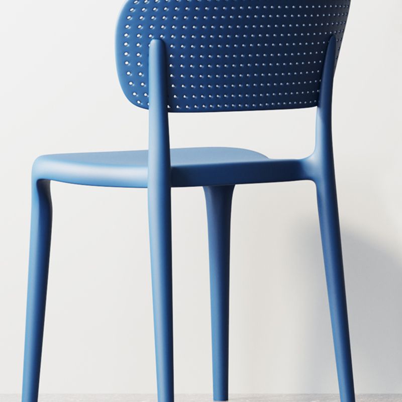Contemporary Style Side Chair Plastic Dining Side Chair for Indoor Clearhalo 'Dining Chairs' 'Dining Tables & Seating' 'dining_chair' 'furn' 'furn_dining_chair' 'Furniture' 'furniture_dining_chair' 'Kitchen & Dining Furniture' 1200x1200_0d714935-6147-4de9-b0a3-a110600ee016
