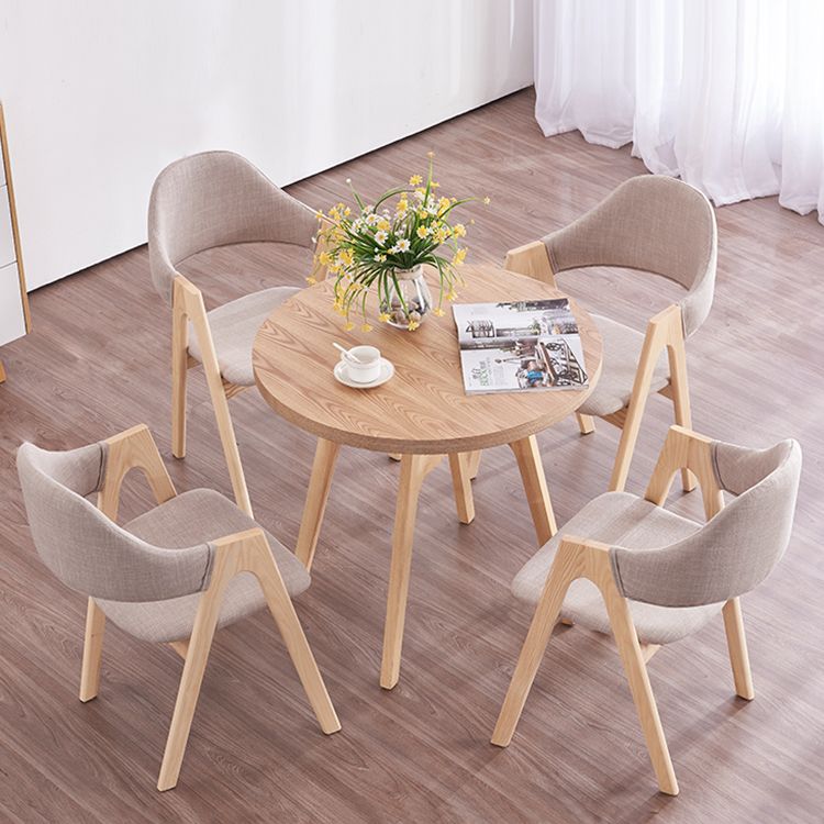 Solid Wood Dining Table Contemporary Style Dining Site Table with 4 Legs Clearhalo ' dining_table' 'Dining Tables & Seating' 'Dining Tables' 'furn' 'furn_dining_table' 'Furniture' 'furniture_dining_table' 'Kitchen & Dining Furniture' 'kitchen&dining_furn' 'kitchen' 'kitchen_dining_table' 1200x1200_0d729d09-6ae7-4365-9517-366cd84f129f