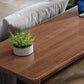Contemporary Bar Dining Table Kitchen Rectangle Wood Counter Table