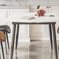 Contemporary Stone Dining Table Kitchen Dinner Table with 4-foot Clearhalo 'Dining Tables & Seating' 'Dining Tables' 'dining_table' 'furn' 'furn_dining_table' 'Furniture' 'Kitchen & Dining Furniture' 1200x1200_0d76ba62-0cfa-42c3-ae16-a922bf2ef727