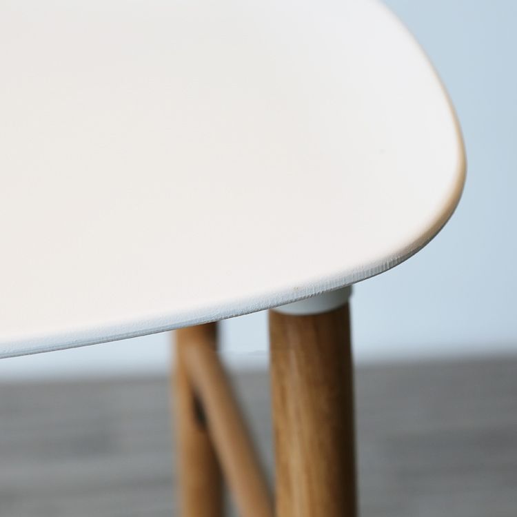 Modern Armless Backrest Counter Stool Wood Household Bar Stool with Plastic Seat Clearhalo 'Bar Furniture' 'Bar Stools' 'bar_stools' 'furn' 'furn_bar_stools' 'furniture_bar_stools' 'Kitchen & Dining Furniture' 'kitchen&dining_furn' 'kitchen' 'kitchen_furn' Furniture' 1200x1200_0d781413-4462-443d-a6db-10c98197aa49