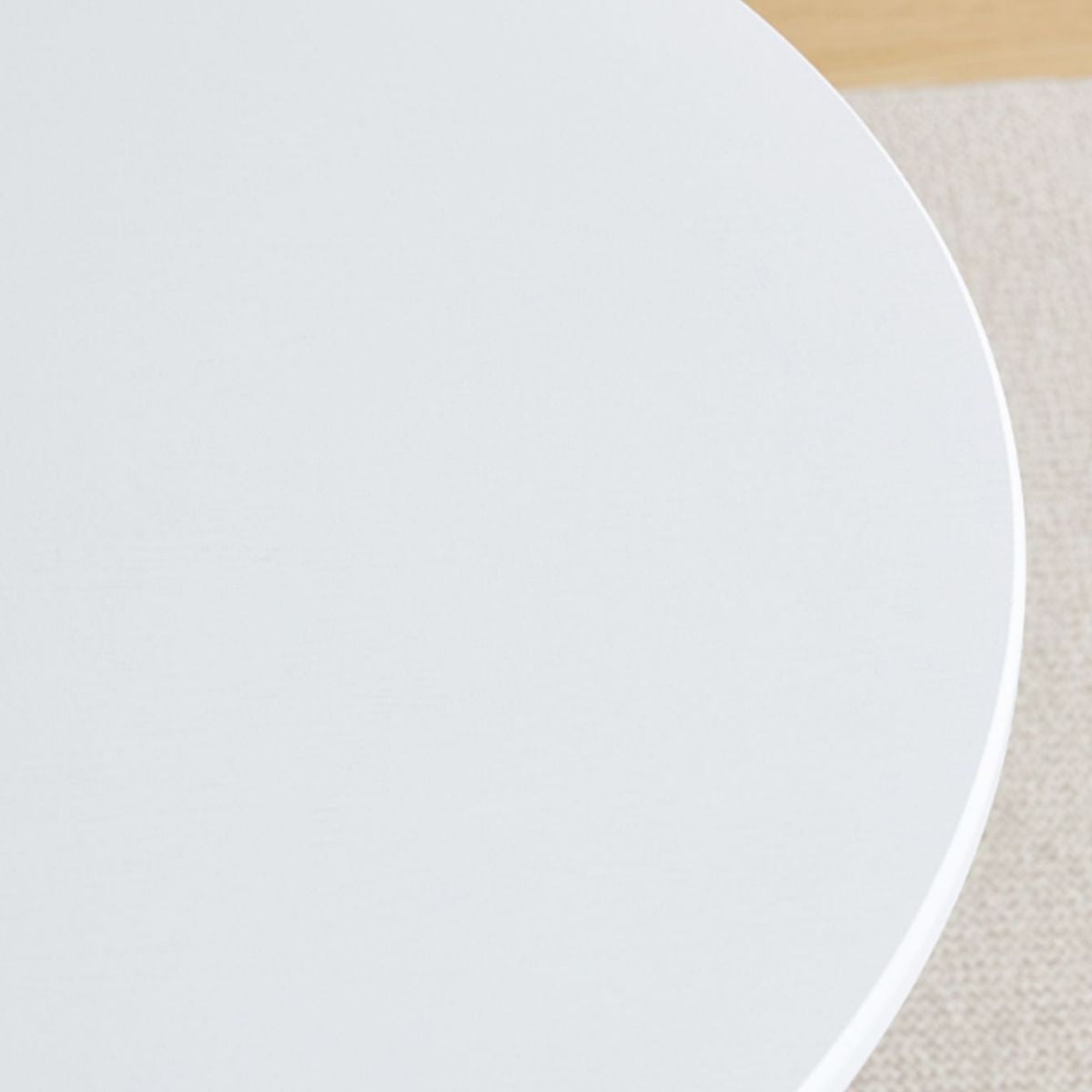 Tavolo da estremità laterale in stile contemporaneo a 3 gambe rotonde divano tavolo accento laterale