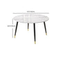 1/4/7 Pcs Metal Modern Dining Room Set with Round Table Dining Set Clearhalo 'Dining Room Sets' 'Dining Tables & Seating' 'dining_room_set' 'furn' 'furn_dining_room_set' 'Furniture' 'furniture_dining_room_set' 'Kitchen & Dining Furniture' 'kitchen&dining_furn' 'kitchen' 1200x1200_0d7cd449-37a0-400a-944e-490fcf665f67
