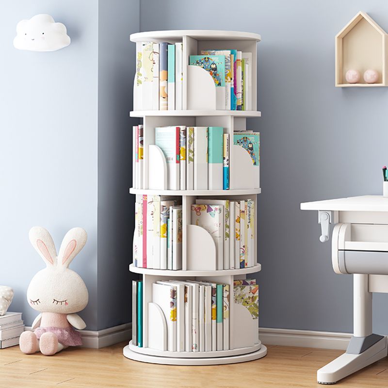 Wood Geometric Bookcase Contemporary Closed Back Book Shelf for Home Office Clearhalo 'Bookcases' 'furn' 'furn_bookcases' 'Furniture' 'furniture_bookcases' 'Office Furniture' 1200x1200_0d7fc35a-606d-4c67-8479-d4d31eaadf94