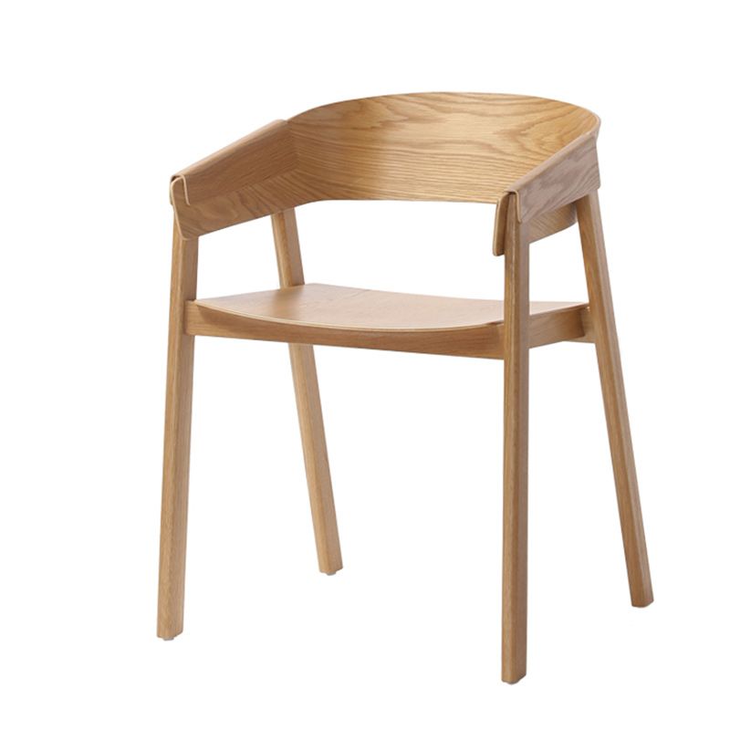 Contemporary Style Dining Chair Solid Wood Dining Room Chair for Home Clearhalo 'Dining Chairs' 'Dining Tables & Seating' 'dining_chair' 'furn' 'furn_dining_chair' 'Furniture' 'Kitchen & Dining Furniture' 1200x1200_0d8005d7-64b2-4758-aa04-600aa43b071d