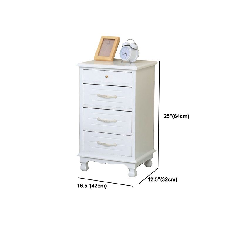 White Wooden Lingerie Chest Modern Style Vertical Storage Chest Dresser Clearhalo 'Bedroom Furniture' 'Dressers & Chests' 'dressers_chests' 'furn' 'furn_dressers_chests' 'Furniture' 1200x1200_0d8265dd-315a-4a4b-9472-f401dbc2d877