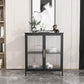 Glass Door Display Cabinet Industrial Storage Cabinet for Living Room Clearhalo 'Display & China Cabinets' 'display_china_cabinets' 'furn' 'furn_display_china_cabinets' 'Furniture' 'Kitchen & Dining Furniture' 1200x1200_0d85dda1-36de-4eeb-a5ee-449a5ea898c8