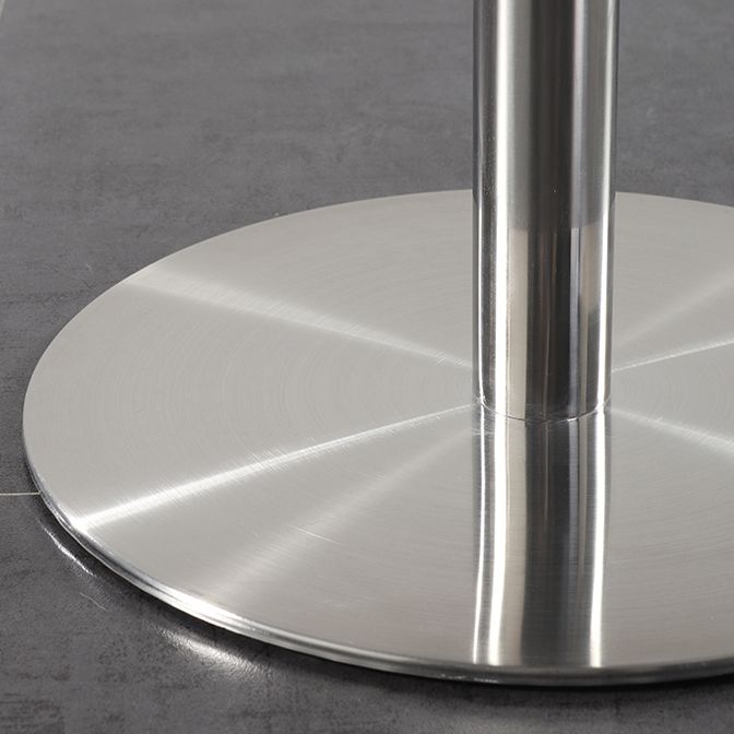 Industrial Round Bar Counter Table Metal Dining Table for Kitchen Clearhalo 'Bar Furniture' 'Bar Tables' 'bar_tables' 'furn' 'furn_bar_tables' 'Furniture' 'furniture_bar_tables' 'Kitchen & Dining Furniture' 1200x1200_0d87f683-f0e2-425c-ac4a-88296e32e4e9