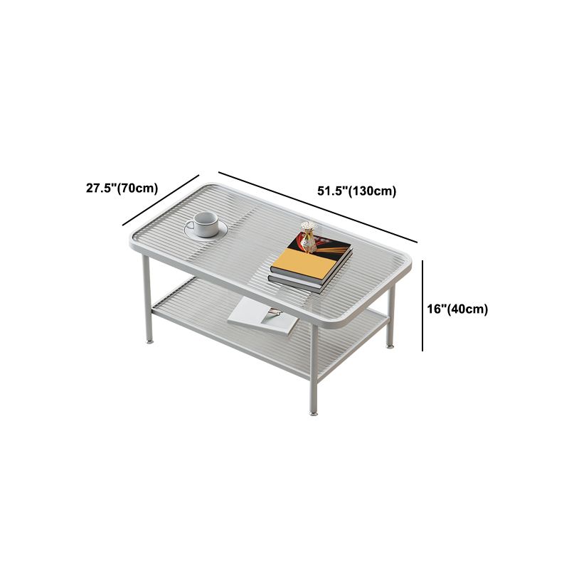 Tavolino rettangolare da tavolo rettangolare per soggiorno