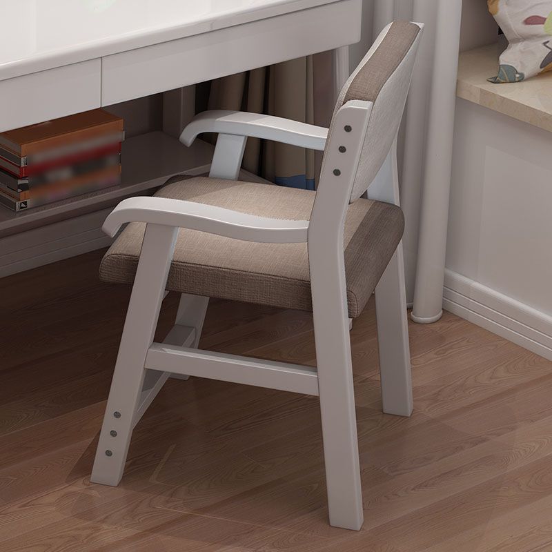 Contemporary Style Dining Wooden Chair Kitchen Open Back Arm Dining Chairs Clearhalo 'Dining Chairs' 'Dining Tables & Seating' 'dining_chair' 'furn' 'furn_dining_chair' 'Furniture' 'Kitchen & Dining Furniture' 1200x1200_0d8c3815-64d8-4f2d-aa6e-fd662961bf29