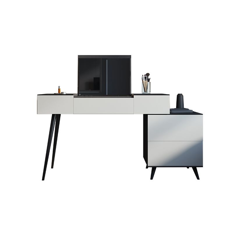 31.49" High Make-up Vanity Slate Vanity Set with Storage Drawers Clearhalo 'Bedroom Furniture' 'furn' 'furn_makeup_vanities' 'Furniture' 'Makeup Vanities' 'makeup_vanities' 1200x1200_0d8c51ba-6833-4380-8e1c-3304368caec4