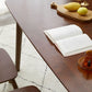 Modern Style Solid Wood Dining Table Rectangle Table with 4 Legs for Home Clearhalo ' dining_table' 'Dining Tables & Seating' 'Dining Tables' 'furn' 'furn_dining_table' 'Furniture' 'furniture_dining_table' 'Kitchen & Dining Furniture' 'kitchen&dining_furn' 'kitchen' 'kitchen_dining_table' 1200x1200_0d8fc2b4-4228-4ecb-a593-5a14c640a56c