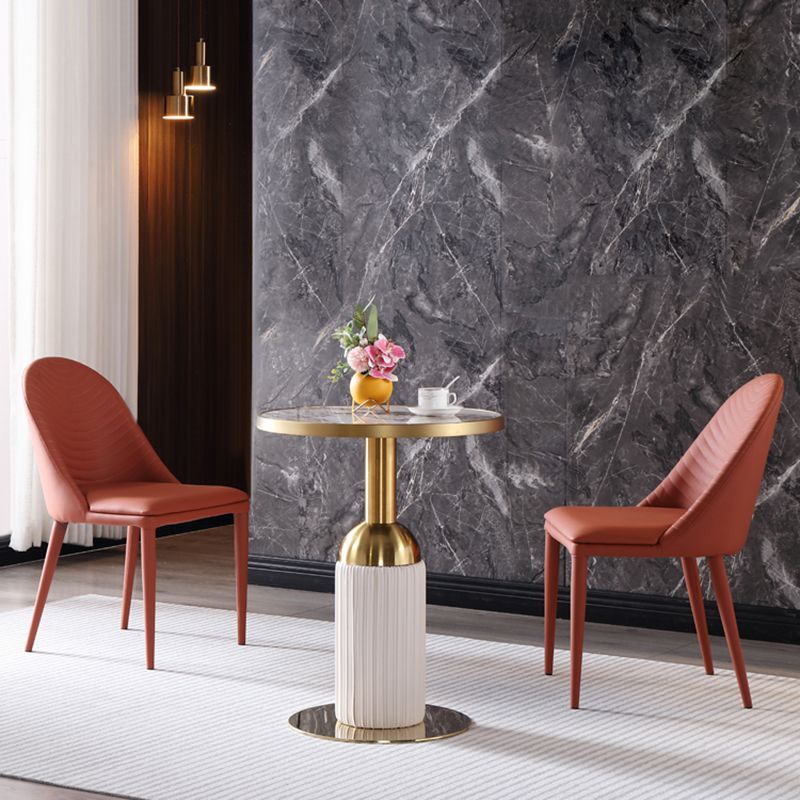 Round Stone Dining Table Traditional Luxury Dining Room Collection with Pedestal Base Clearhalo ' dining_table' 'Dining Tables & Seating' 'Dining Tables' 'furn' 'furn_dining_table' 'Furniture' 'furniture_dining_table' 'Kitchen & Dining Furniture' 'kitchen&dining_furn' 'kitchen' 'kitchen_dining_table' 1200x1200_0d9004fa-583d-4238-bbd4-90f2e72ef06a